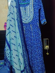 Women Frock Suit Duppata And Pant