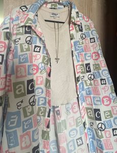 Graphic Oversized Shirt For Women