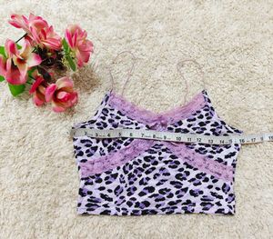 Shein : Leopard Print Cami Top