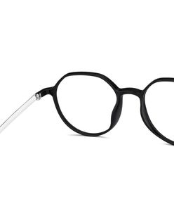 Black Grey Full Rim RoundLenskart Air Essentials M