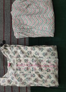 Floral Print Kurta set