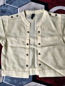 orangish peach jacket Size : XL