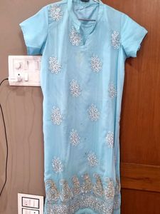 Elegant Blue Kurta