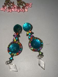 Pack Of 5 Assorted Earrings For Festival