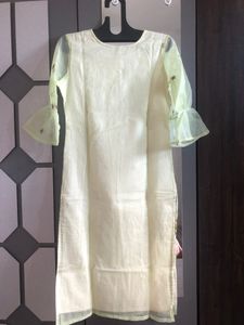PRICE DROP SALE Embroidered Net Kurti With Li
