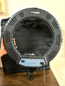 Digitek LED Ring Light: 18 Inch, 2 Color Modes, Di
