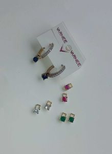 Multi Colour Earring Set
