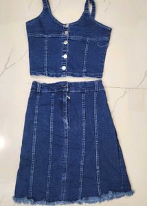 Denim Co-ord Set