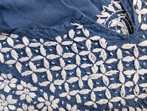 Kurti With Heavy ,beautifull  Embroidery
