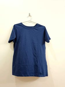 Navy Blue Crew Neck T-Shirt