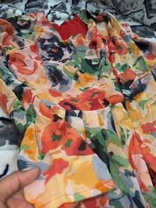 Floral Print Maxi Dress