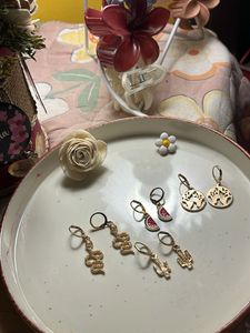 Funky Charm Earring Set