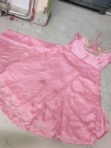 Cute Pink Ethnic Dress