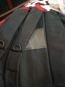 Red &amp; Black Backpack for school