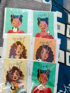 Cute Charm Necklaces pack of 6