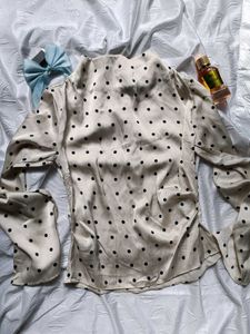 H&amp;M  Polka Dot Top