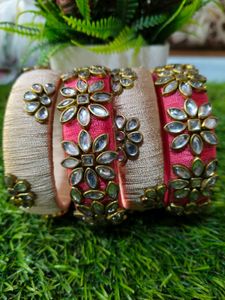 Beautiful Handmade Kundan Bangles
