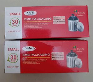 Black Garbage Bags- Pack Of 2 (60 Bags)