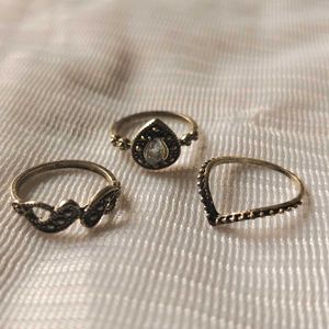🆕 Queen Vintage Ring Set