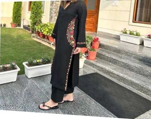 Black Kurta Set