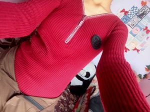 Stretchable Pretty Long Sleeve Top 🌹❤️