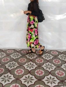 Floral Print Skirt + Top