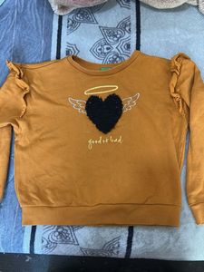 like new solid Girl&#39;s Sweatshirt