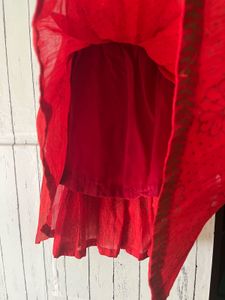 lifestyle brand Red dress with lining