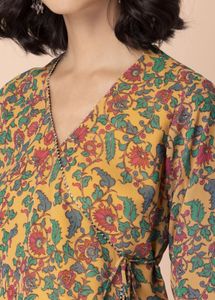 Indya Angrakha Kurti With Sharrara