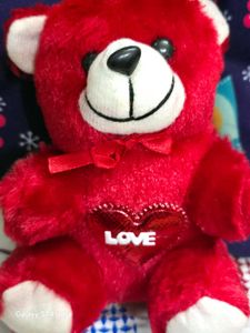 Red Teddy Bear Plush Toy