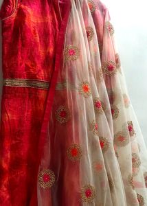 Party Wear Gown With Dupatta