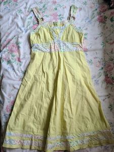 Cottagecore Green Dress