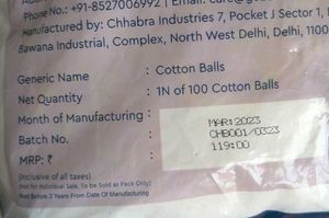 GUBB Cotton Balls (2×100 count)