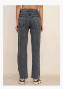 Gray Denim Jeans