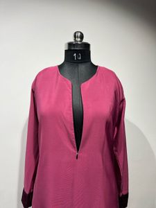 Maroon Dress