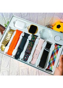 Blutooth Samrt Watch +Straps Bundle+ Earphone