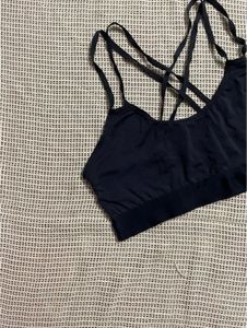 Black Sports Bra