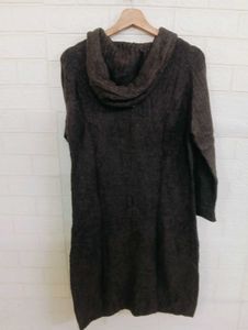 Hooded Knit Dress