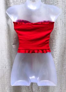 I. Red Tube Top
