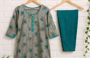 Floral Print Kurta Set