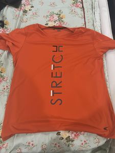 Orange Stretch T-Shirt