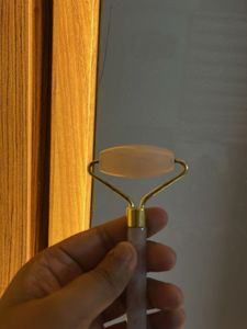 Rose Quartz Facial Roller Jade