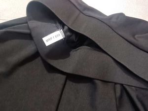 Cute A Line Black Mini Skirt