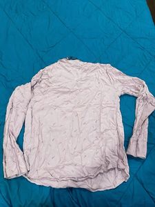 Elegant Lavender Long Sleeve Top