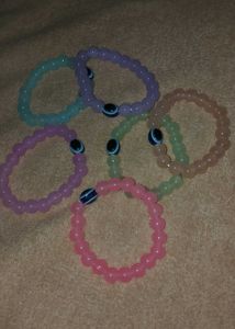 Purple Beaded Bracelet