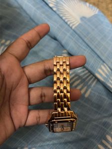 Cartier Rose Gold-Tone Wristwatch