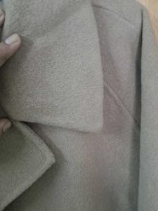 Minimalist Beige Overcoat