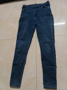 Dark Blue Denim Jeans