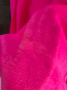 Semi Crushed Saree