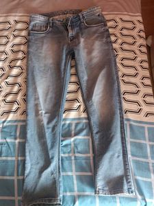 Light Wash Denim Jeans